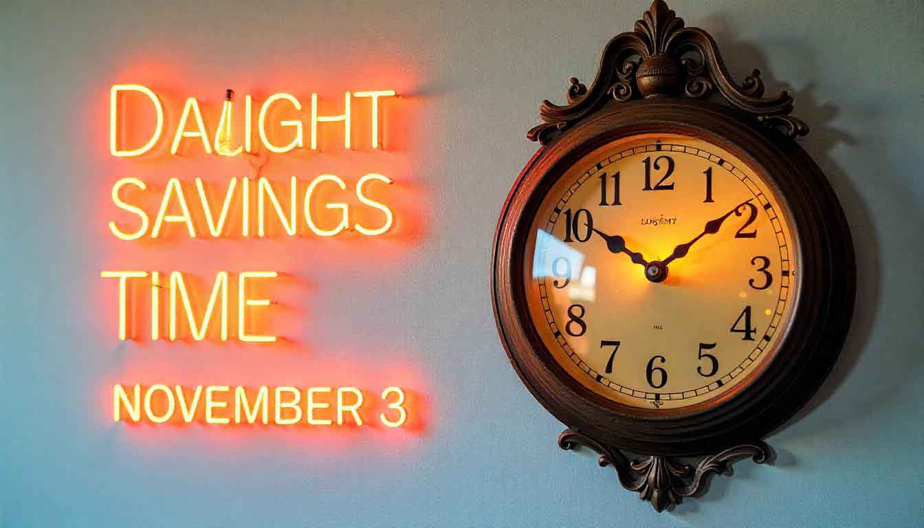 daylight saving time clocks