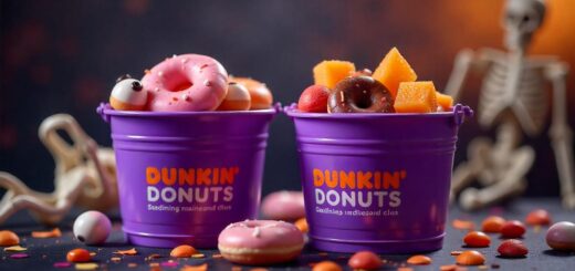 dunkin donuts halloween munchkins bucket